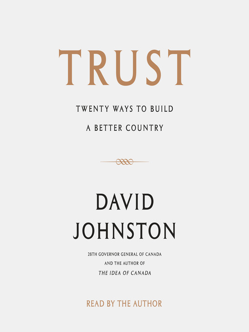 Title details for Trust by David Johnston - Available